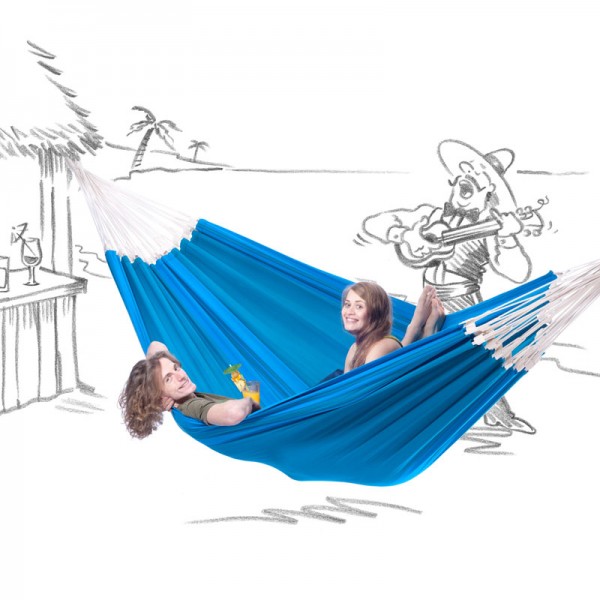 Family Hammock Giganta Azur