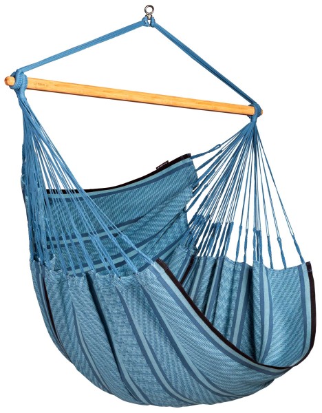 Organic Hammock Chair Kingsize Habana Zebra Blue
