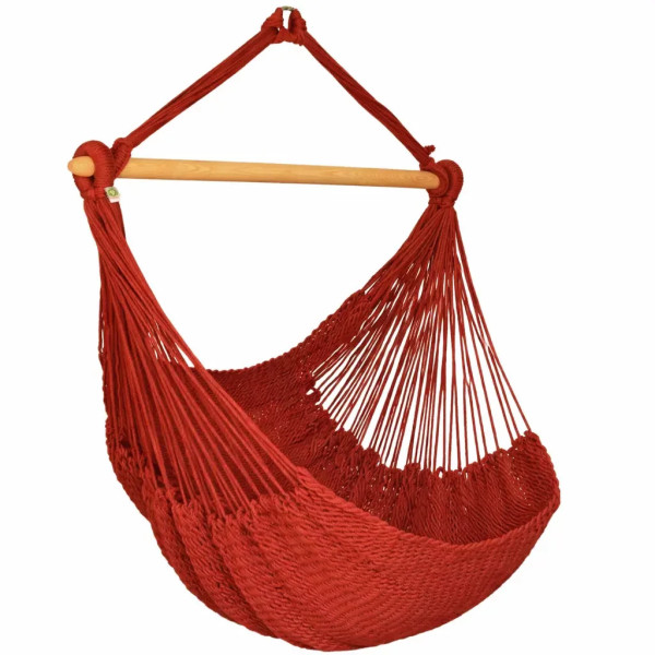 Bio Netz-Hängesessel-Hängesitz Balao Grande Dry Chilli