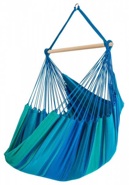 Organic Hammock Chair Sonho XL Azur