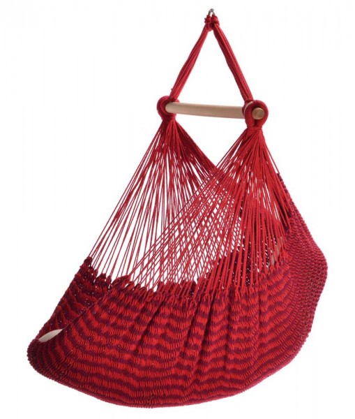 Organic Net Hammock Chair Balao Rubin